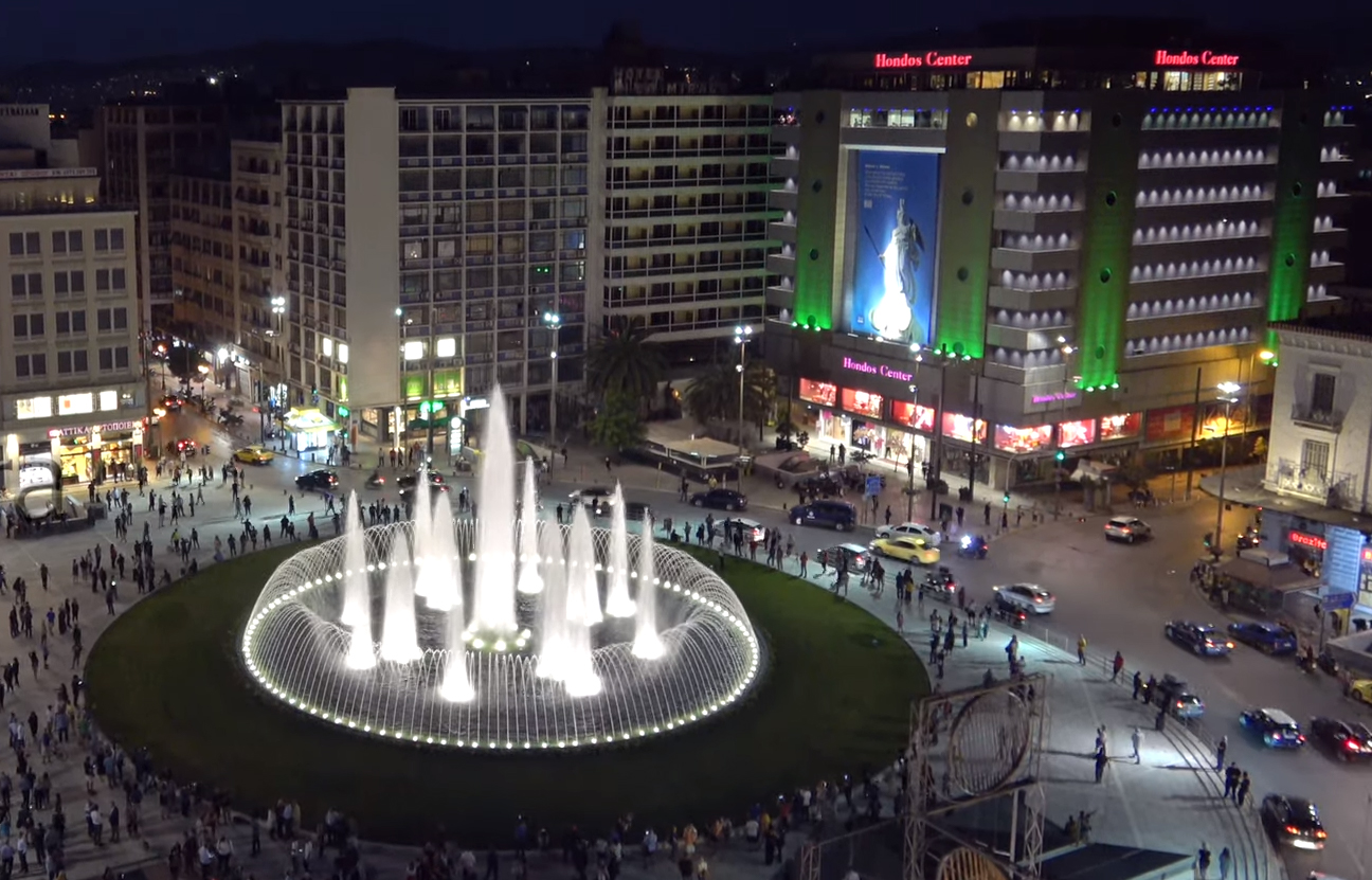 כיכר אומוניה זכתה לשדרוג מסיבי ופתוחה לציבור