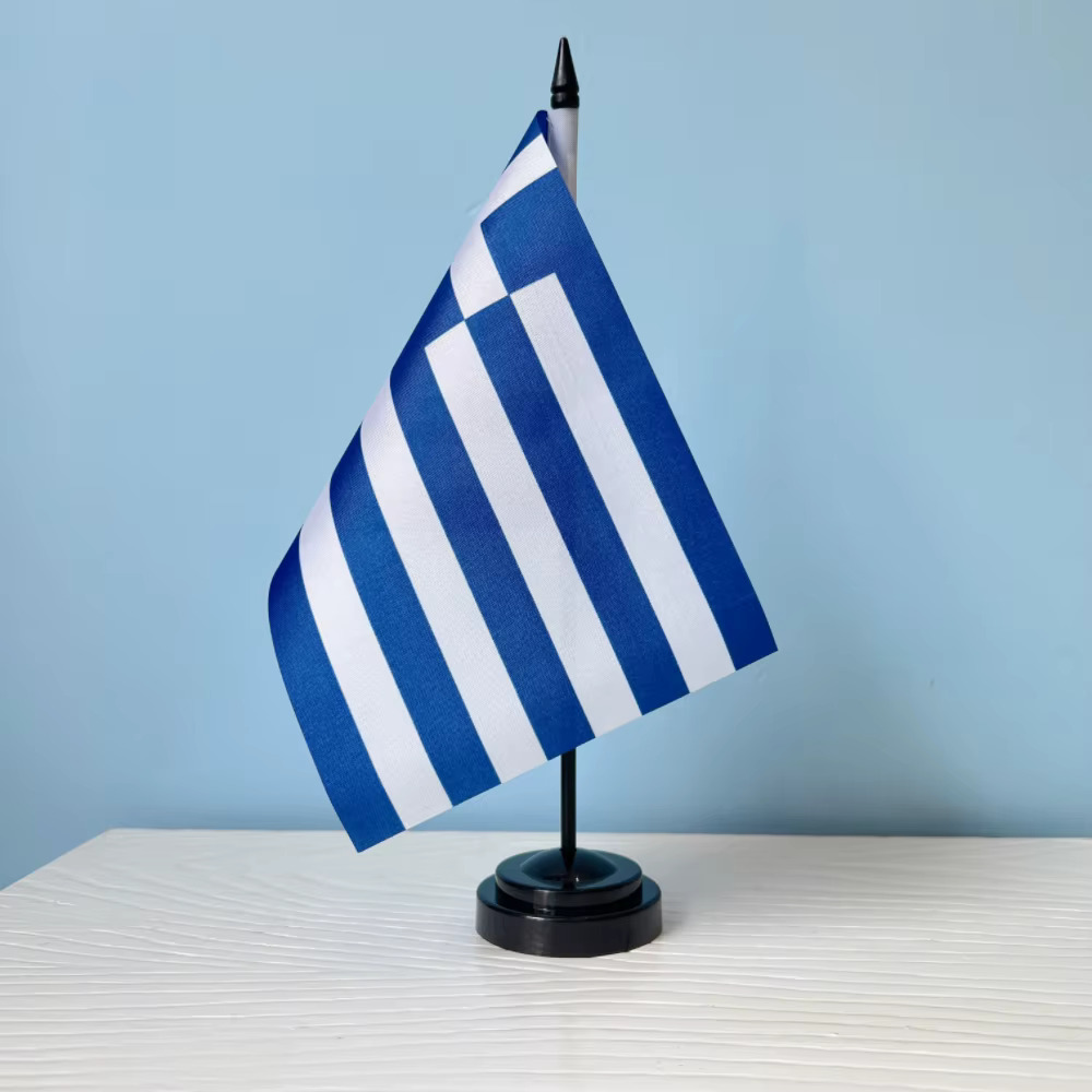 דגל שולחן איכותי של יוון