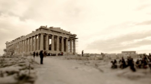 אתונה הקטנה – סרטון וידאו מדהים על בירת יוון מנקודת מבט מיניאטורית